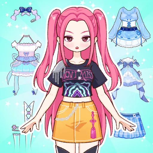 Game icon for Live Star: Doll Dress Up Games by YoYo Dress Up Games