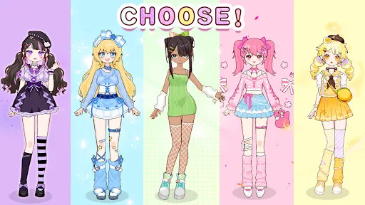 Gameplay screenshot 2 from Live Star: Doll Dress Up Games - Simulation game