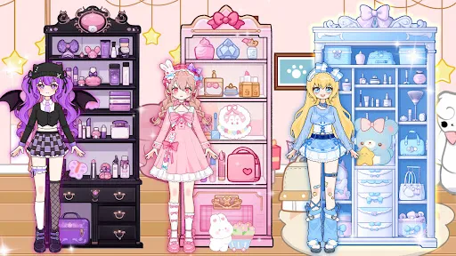 Gameplay screenshot 3 from Live Star: Doll Dress Up Games - Simulation game